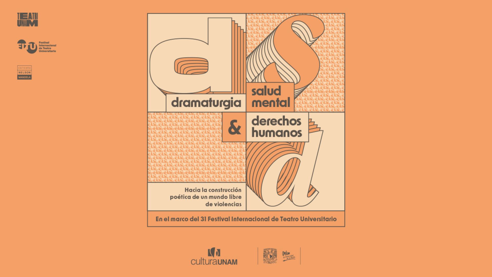 3er Concurso de Escritura Teatral “Dramaturgia, Salud Mental y Derechos Humanos. Hacia la construcción poética de un mundo libre de violencias”